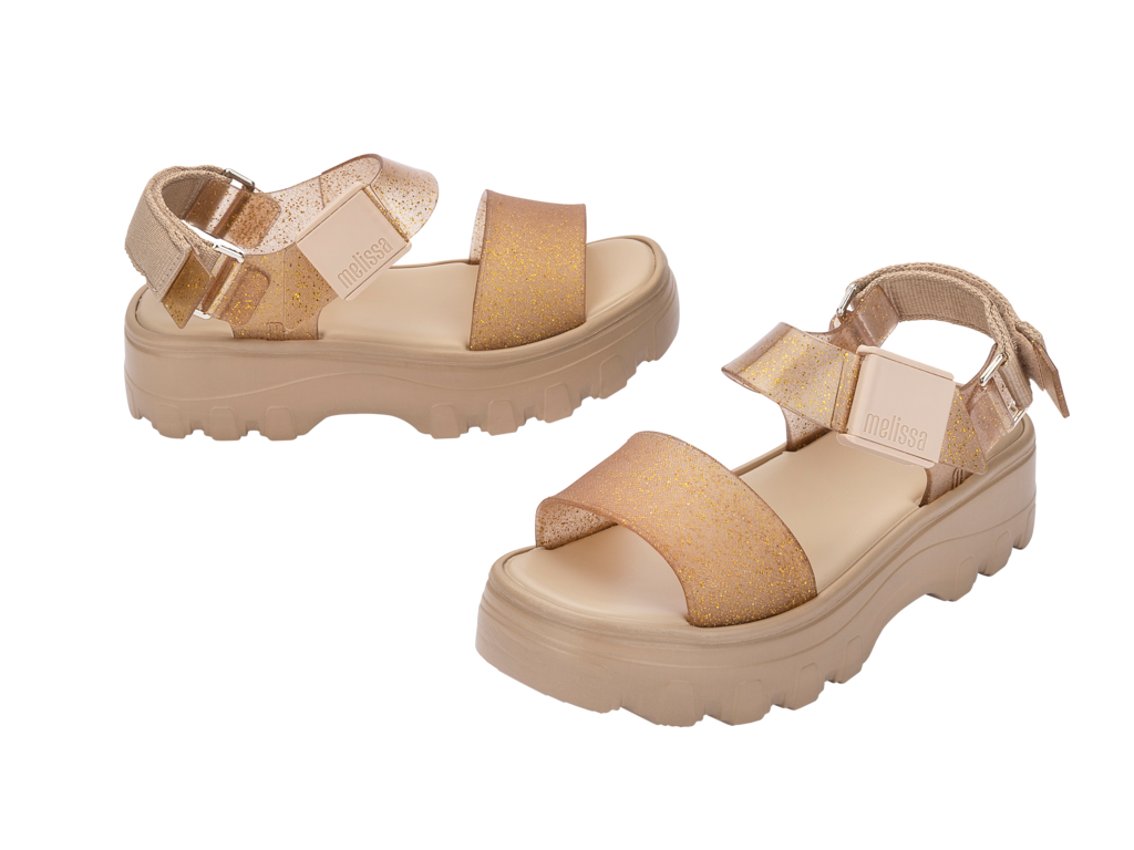 Melissa Kick Off Sandal Shiny