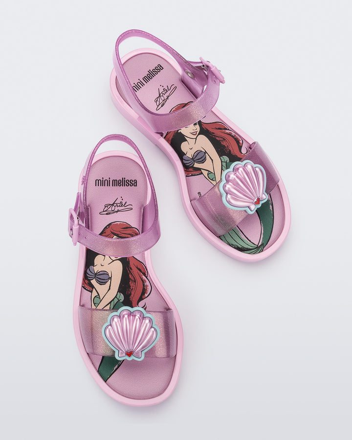 Mini Melissa Mar Sandal + Disney Princess Infantil