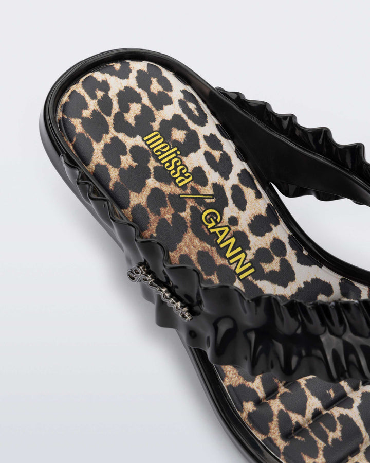 Melissa Thong Kitten Heel + Ganni