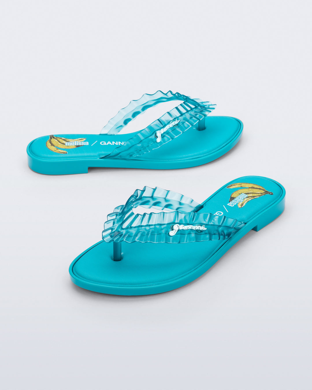 Melissa Flip Flop Slim + Ganni