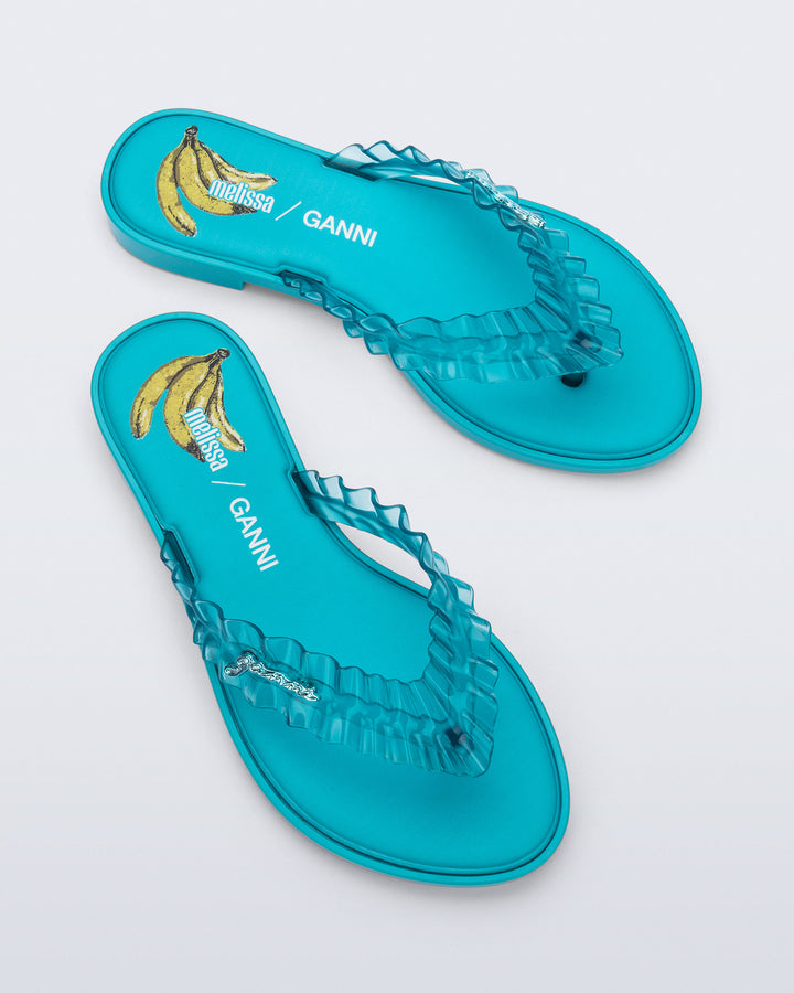 Melissa Flip Flop Slim + Ganni