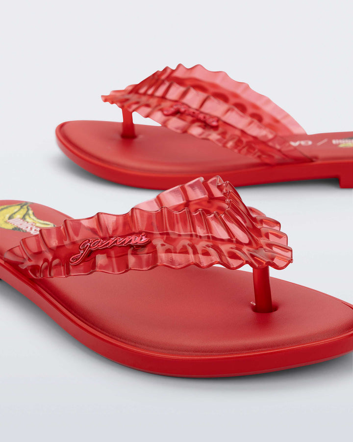 Melissa Flip Flop Slim + Ganni
