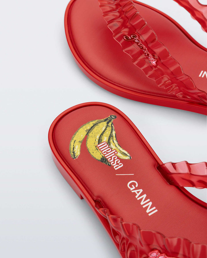 Melissa Flip Flop Slim + Ganni