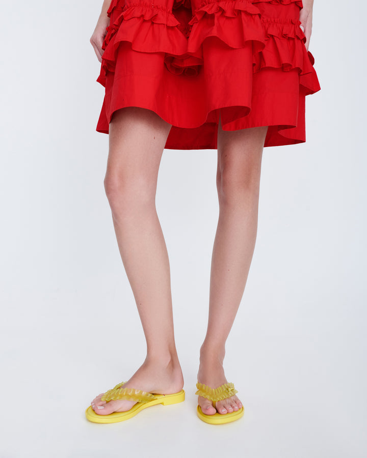 Melissa Flip Flop Slim + Ganni