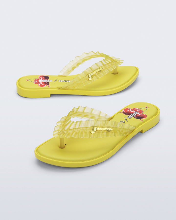 Melissa Flip Flop Slim + Ganni