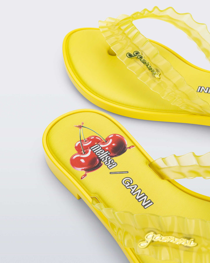 Melissa Flip Flop Slim + Ganni
