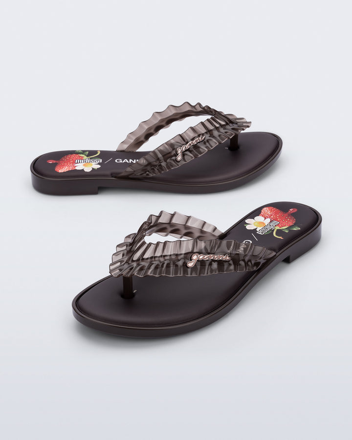 Melissa Flip Flop Slim + Ganni