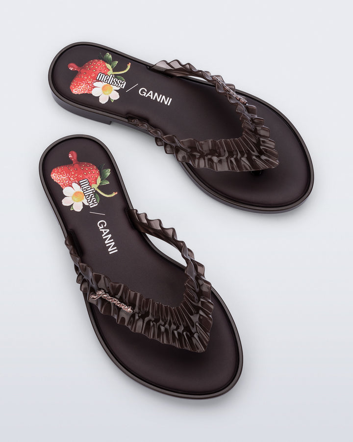 Melissa Flip Flop Slim + Ganni