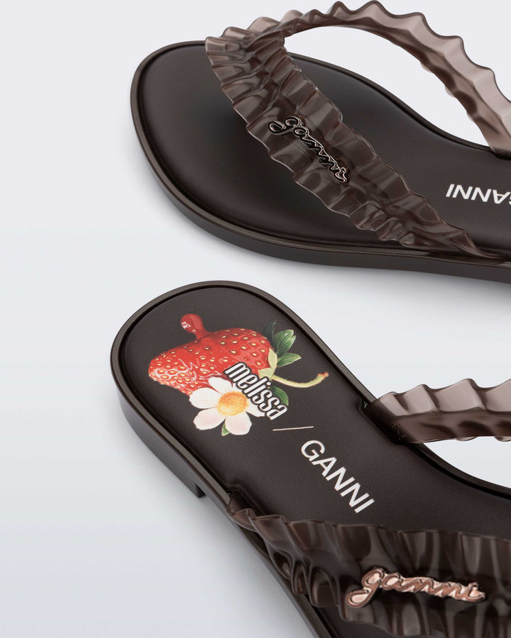 Melissa Flip Flop Slim + Ganni