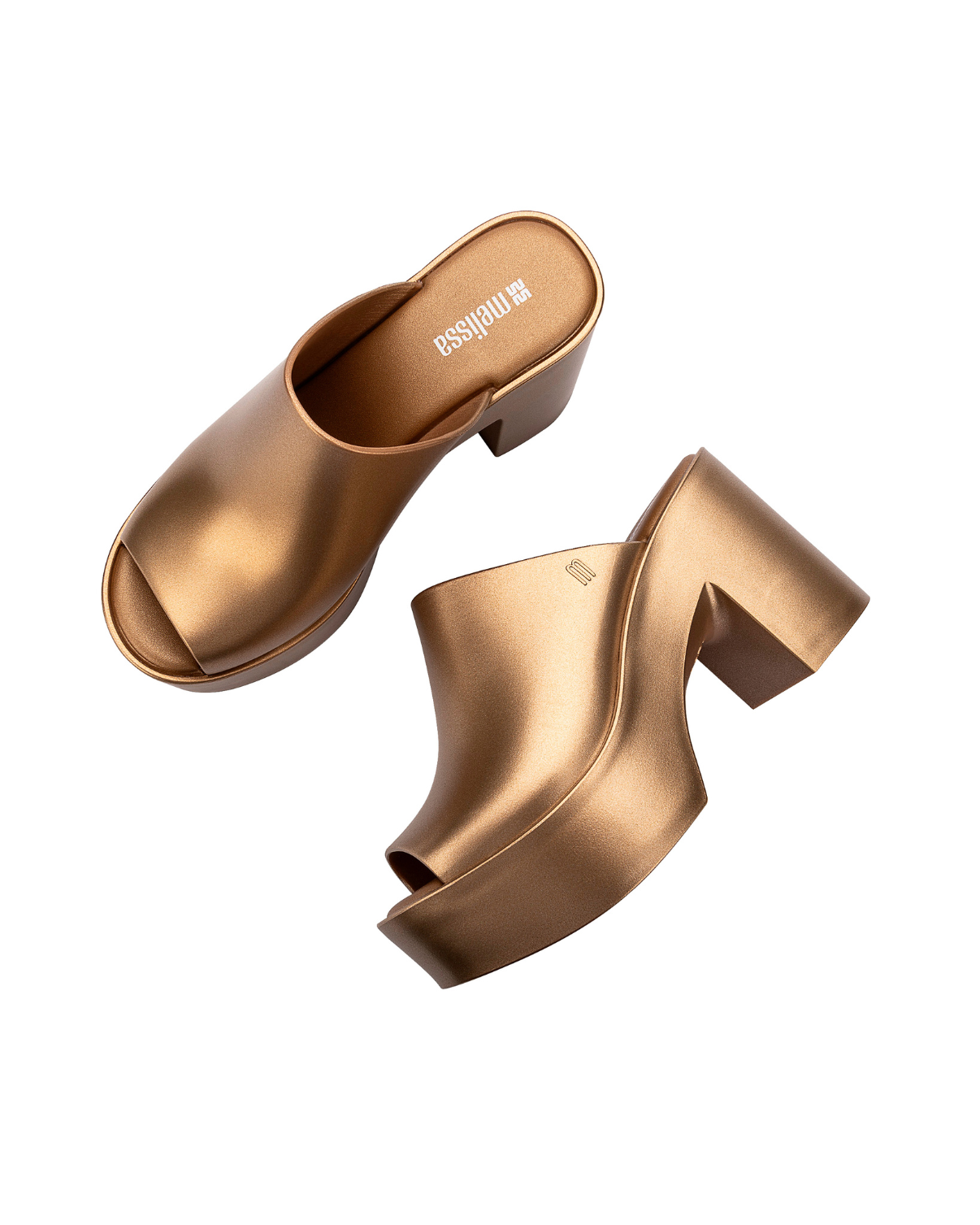 Melissa Mule Hype Metallic