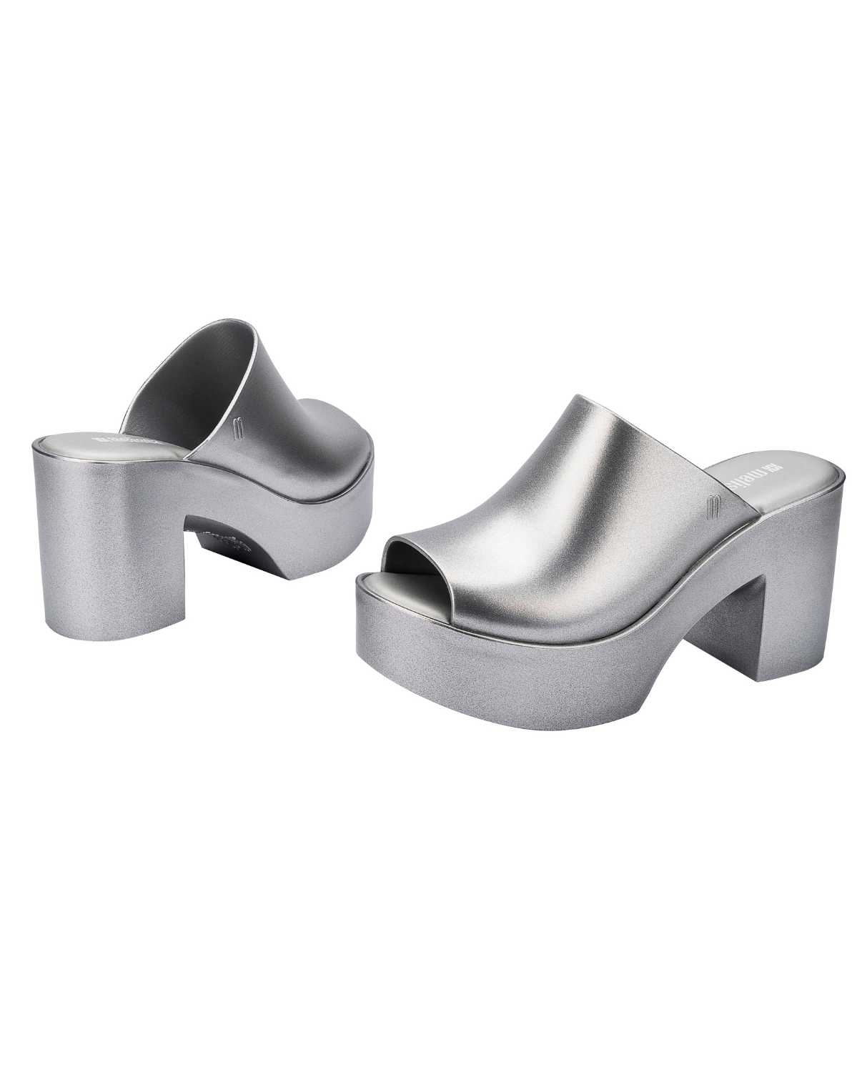 Melissa Mule Hype Metallic